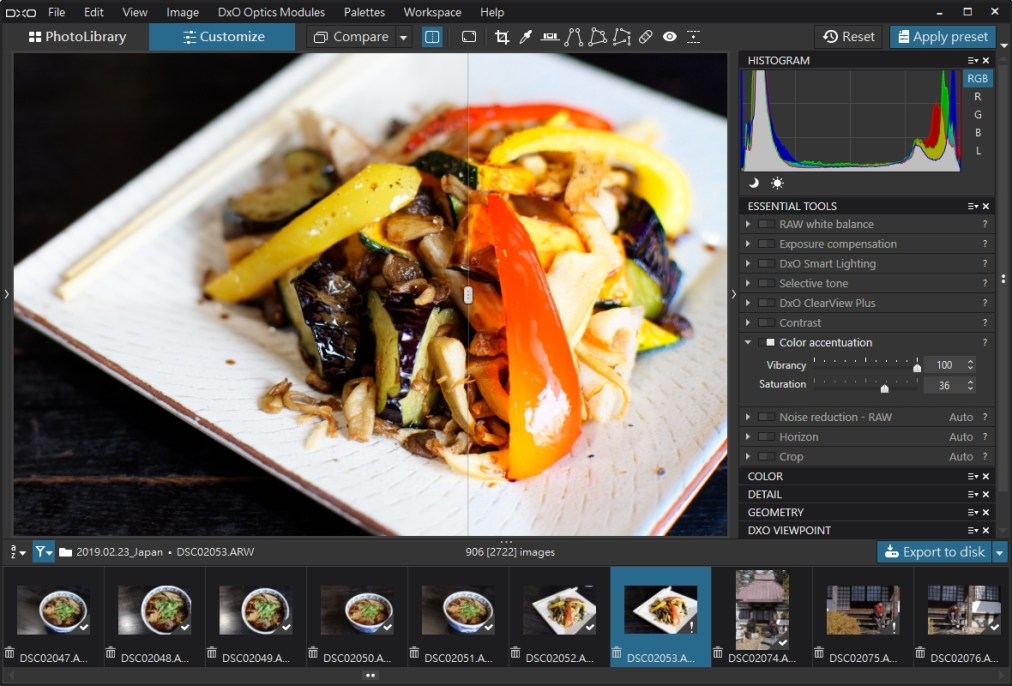 DxO PhotoLab 使用教學 (二)|基礎工具使用篇