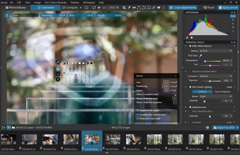 DxO PhotoLab 使用教學 (三)|局部調整工具使用篇