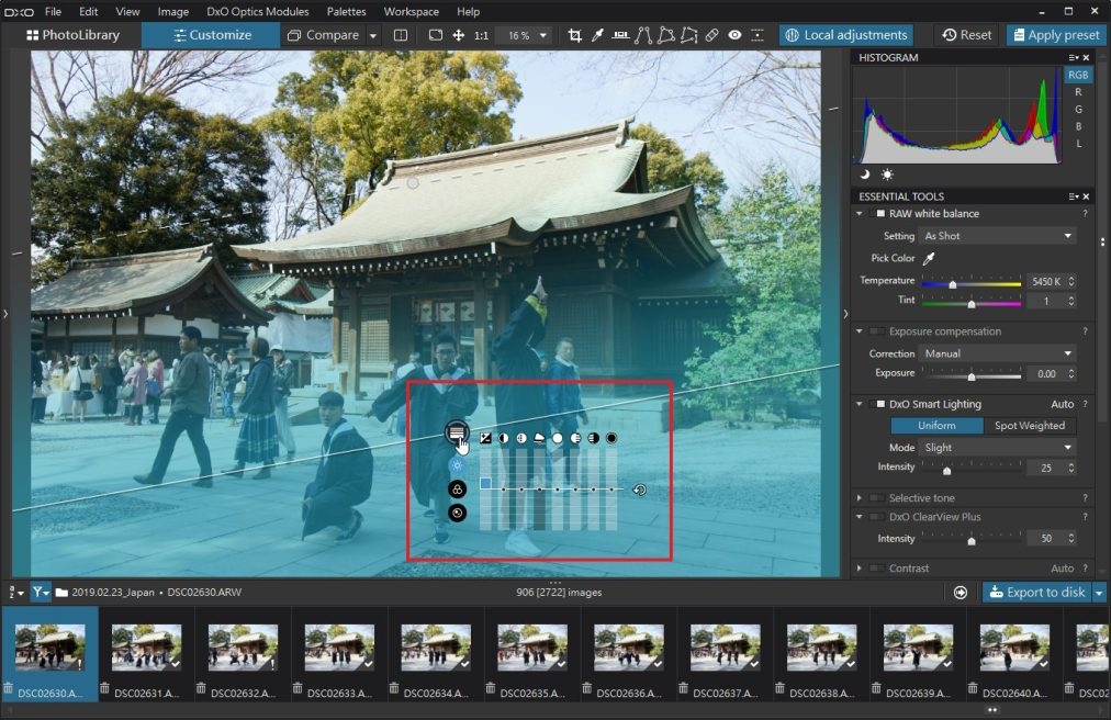 DxO PhotoLab 使用教學 (三)|局部調整工具使用篇